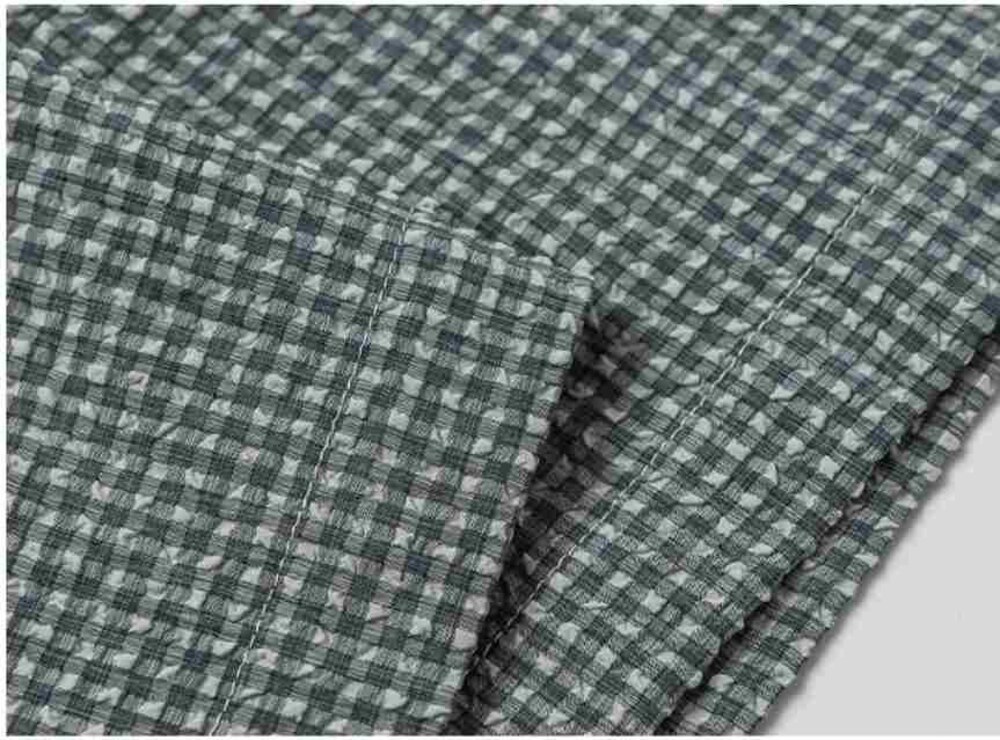 Gray Mini Check Shirt - Picture 4 of 4